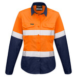 Womens Rugged Cooling Taped Hi Vis Spliced Shirt
