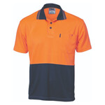 Hi Vis Two Tone Cool Breathe Polo Shirt