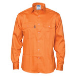 Mens Patron Saint® Flame Retardant Drill Long Sleeve Shirt