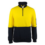 Hi-Vis 310 Cotton Half Zip Fleece