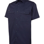 Mens Short Sleeve 150G Work Shirt