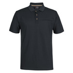 Mens Podium Short Sleeves Recycled Polyester Polo