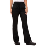 Womens Black Essential Baggy Chef Pants