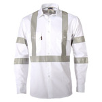 RTA Night Worker White Shirt With CSR Tape